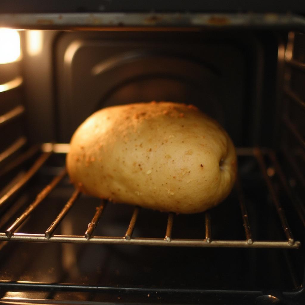 Baking a Potato in a Toaster Oven