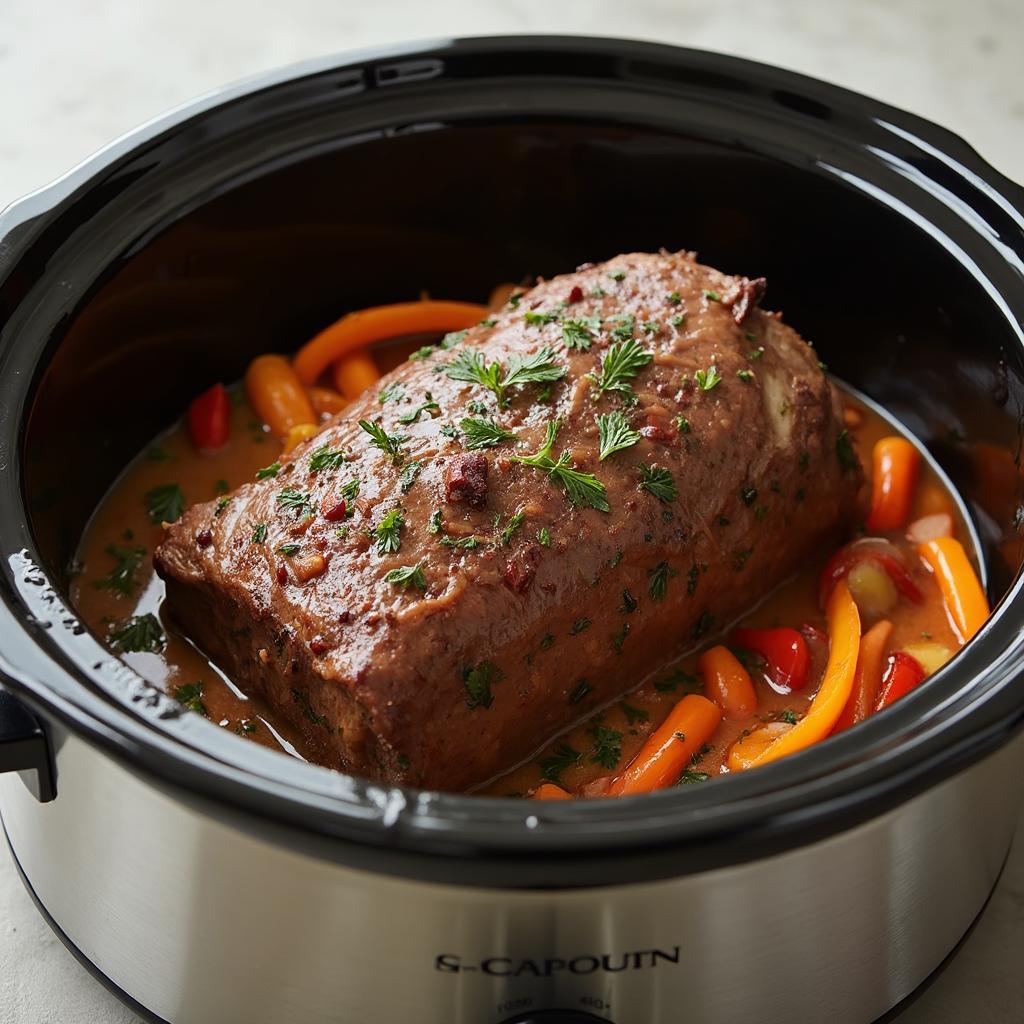 Slow Cooker Beef Arm Roast: Effortless and Delicious