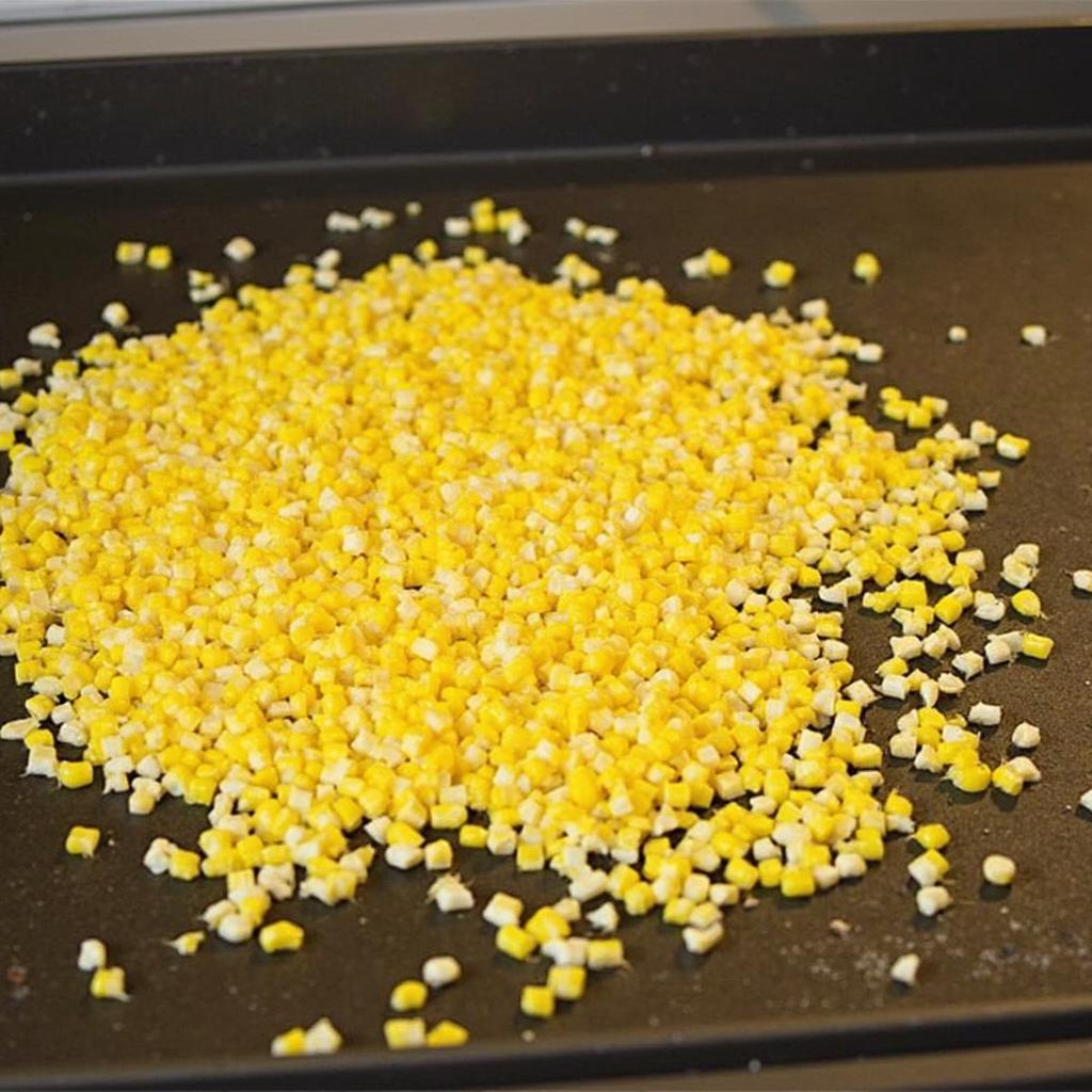 Grilling Corn Kernels on a Blackstone