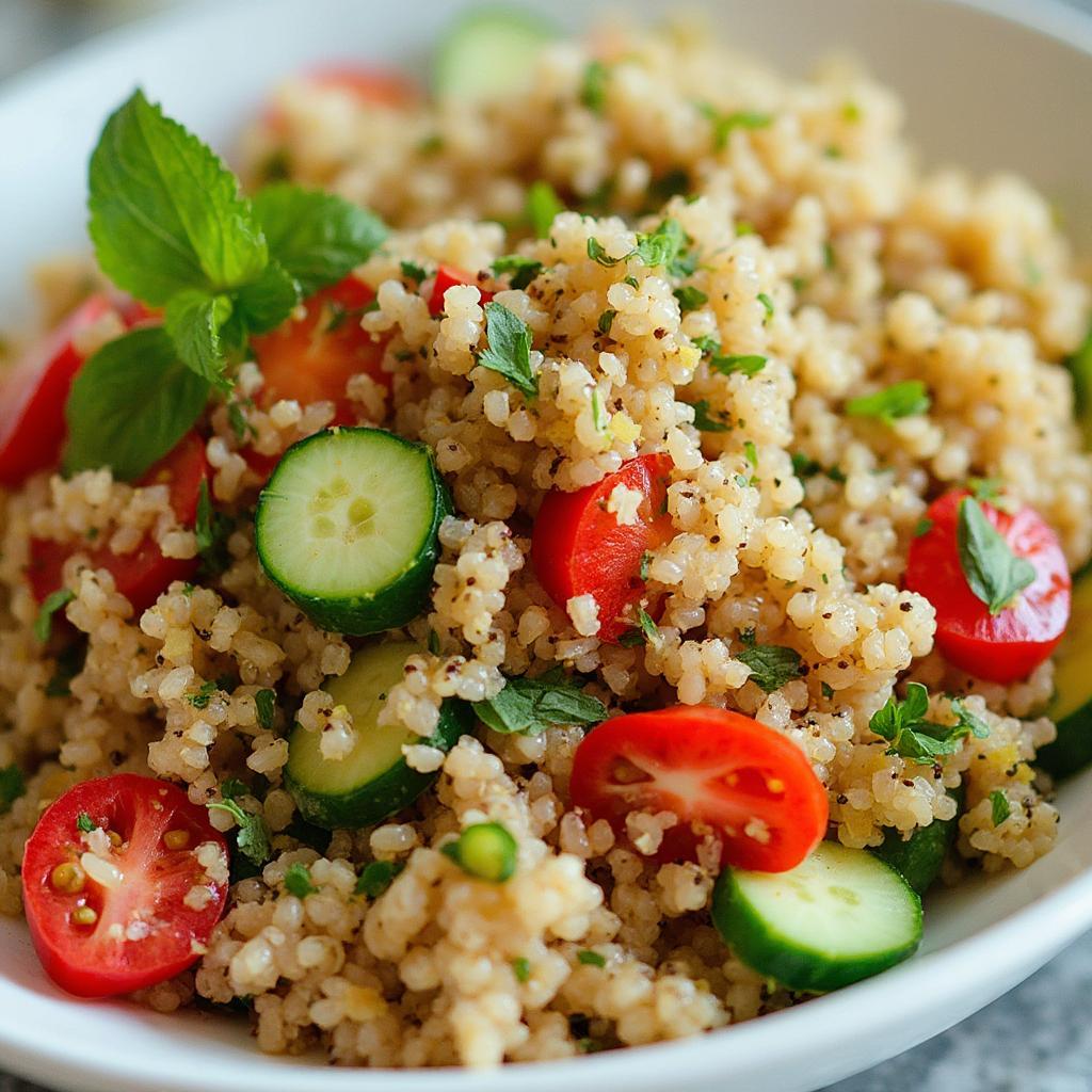 Brown Rice and Quinoa Salad