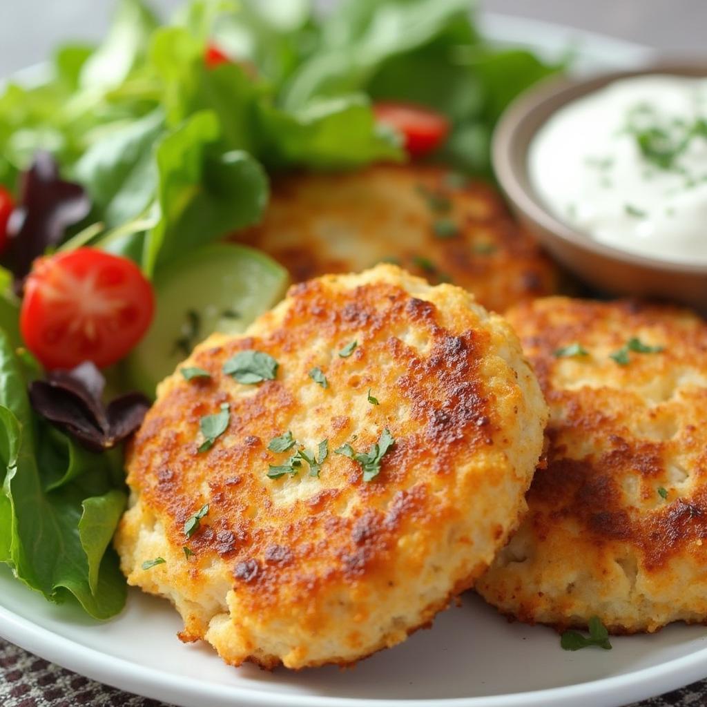 Crispy Canned Salmon Patties