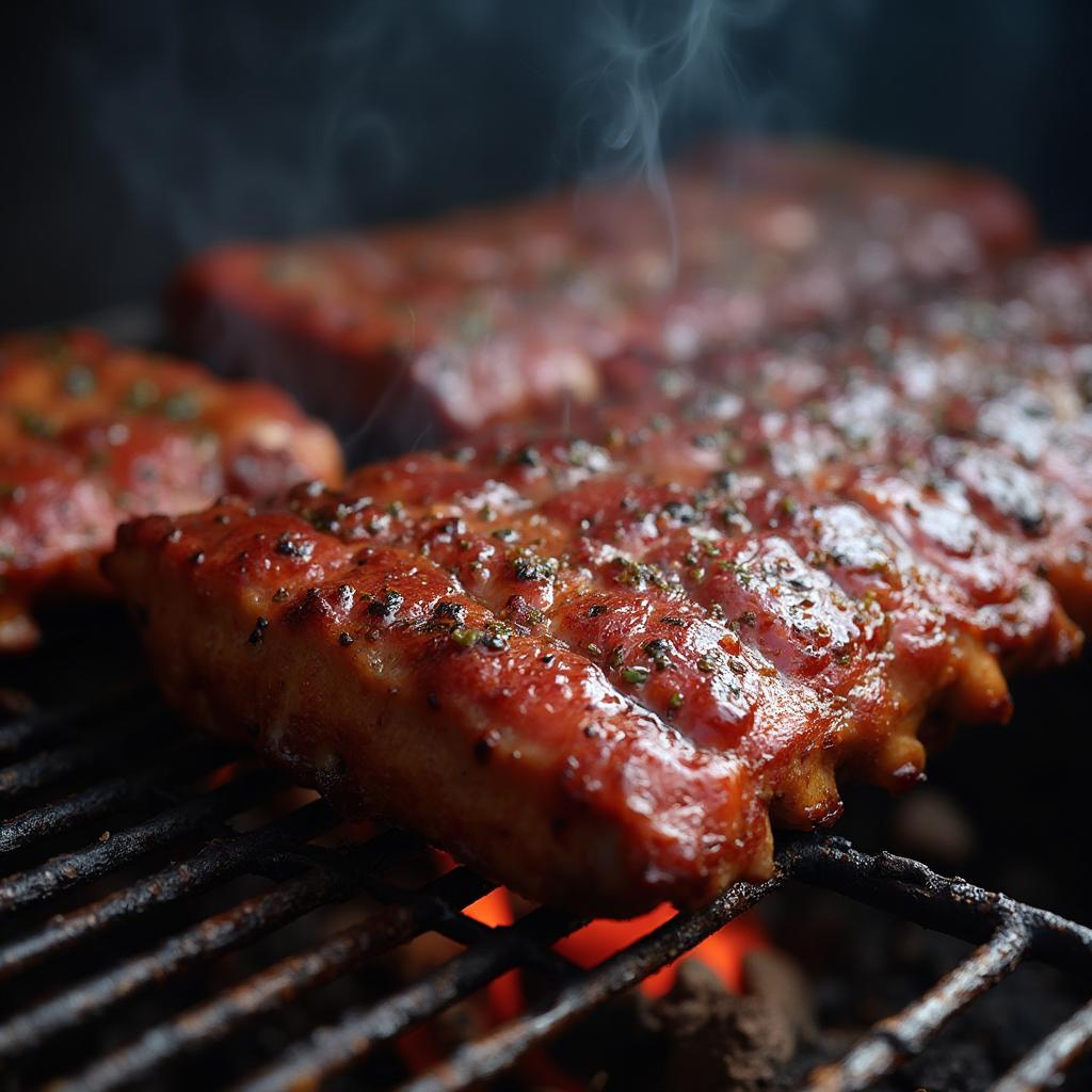 Grilling Riblets on a Gas Grill