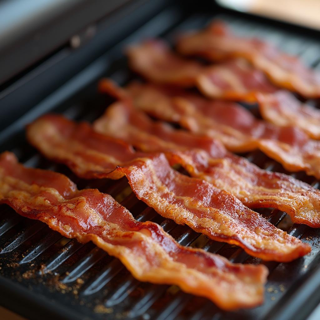 Crispy Bacon on a George Foreman Grill