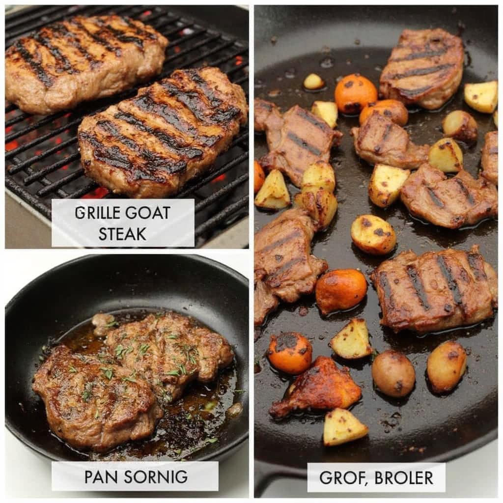 Grilling, Pan-Searing, and Broiling Goat Steak