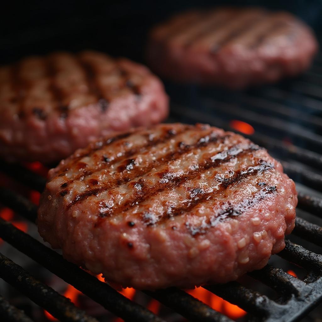 Grilling Frozen Burger Patties on a Gas Grill