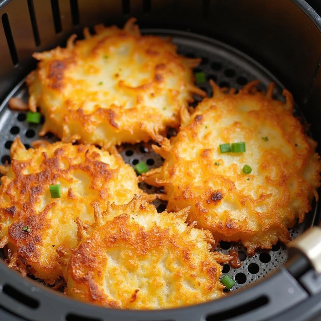 Homemade Hash Browns in Air Fryer