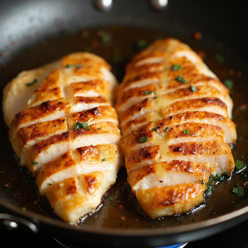 Perfectly Pan-Seared Thin Chicken Breasts