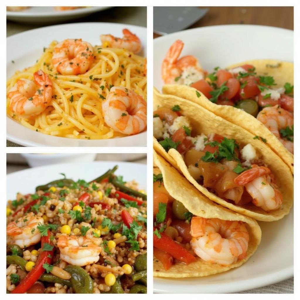 Delicious Shrimp Main Course Recipes: Scampi, Stir-fry, and Tacos