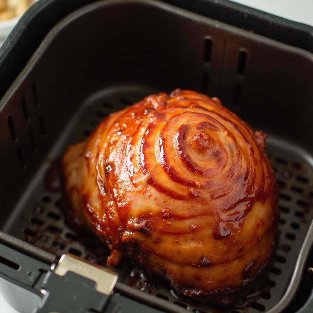 Spiral Ham Cooking in Air Fryer