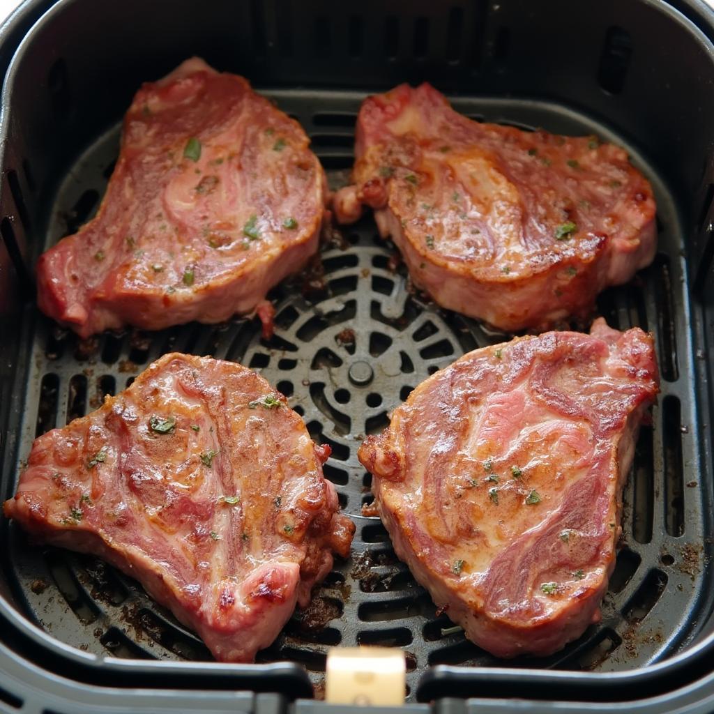 Venison Cooking in Air Fryer