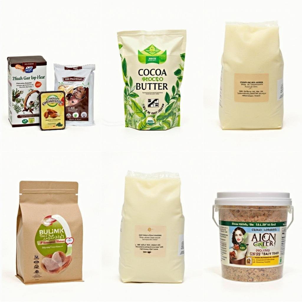 Various Cocoa Butter Packaging Options