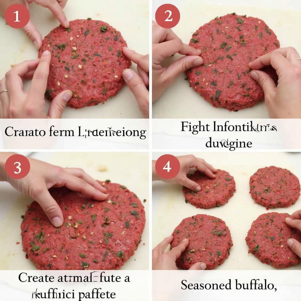 Forming Perfect Buffalo Burger Patties