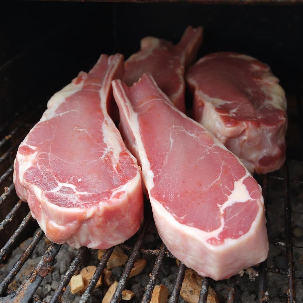 Smoking Pork Chops from Scratch in a Smoker