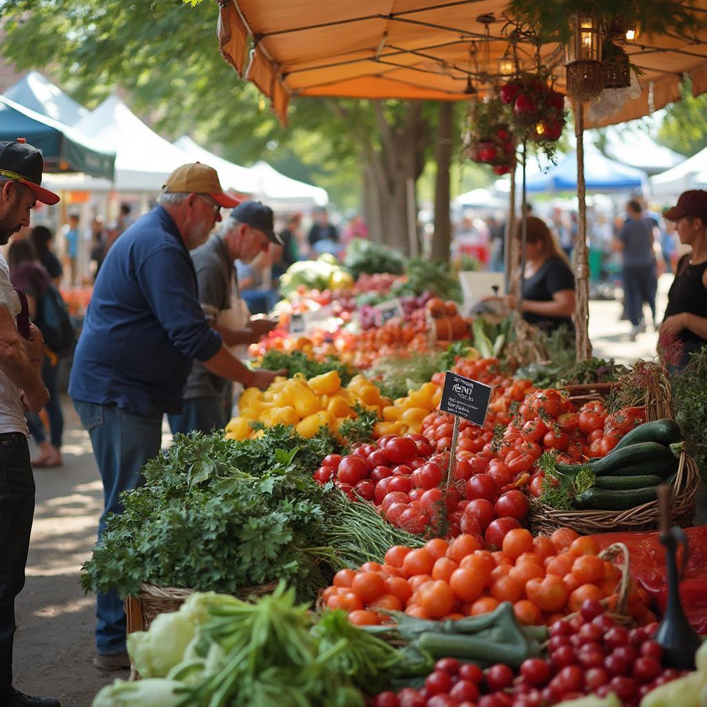 Fresh Produce at Wheat Ridge Farmers Market